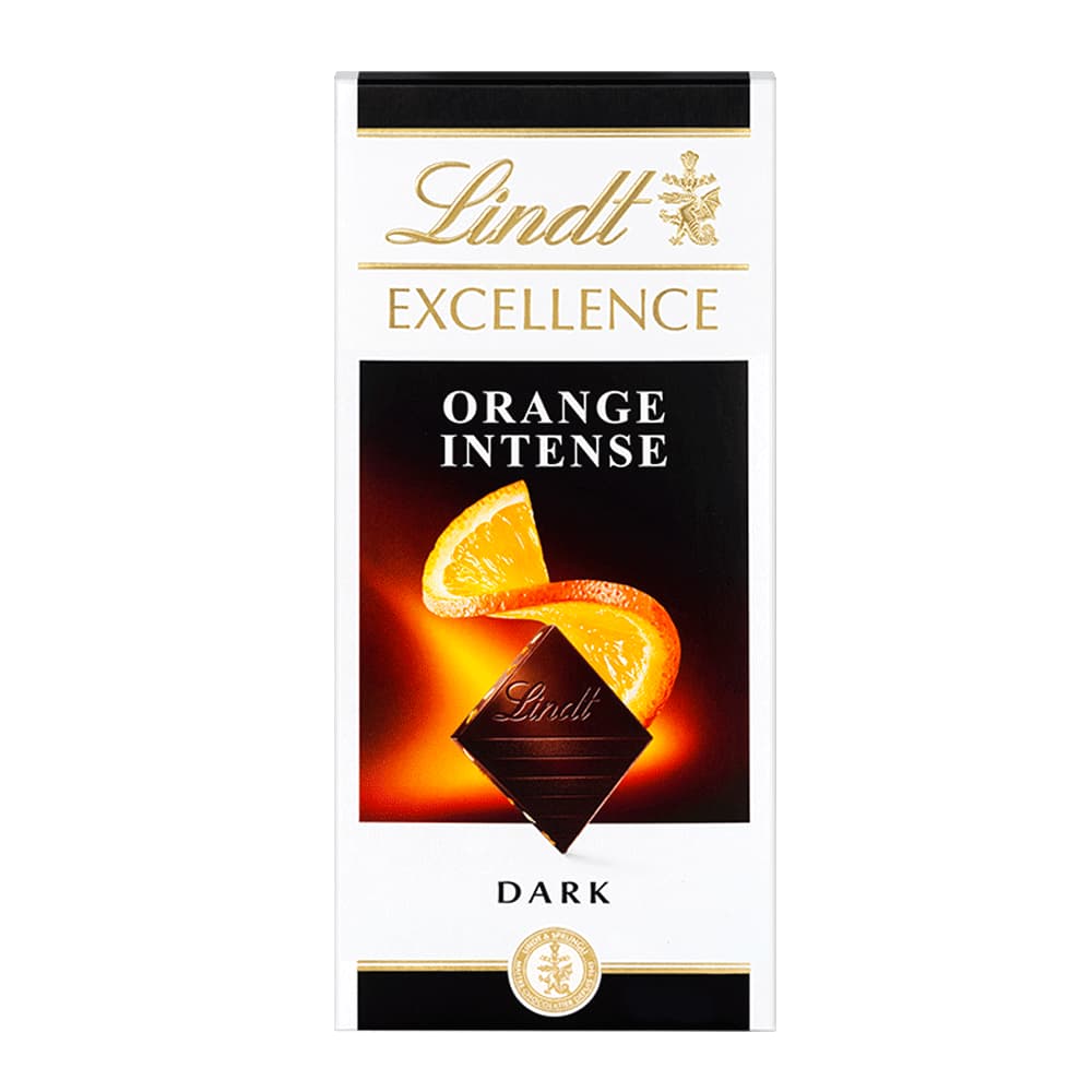 Chocolate Amargo Lindt Excellence Laranja Intenso 100G