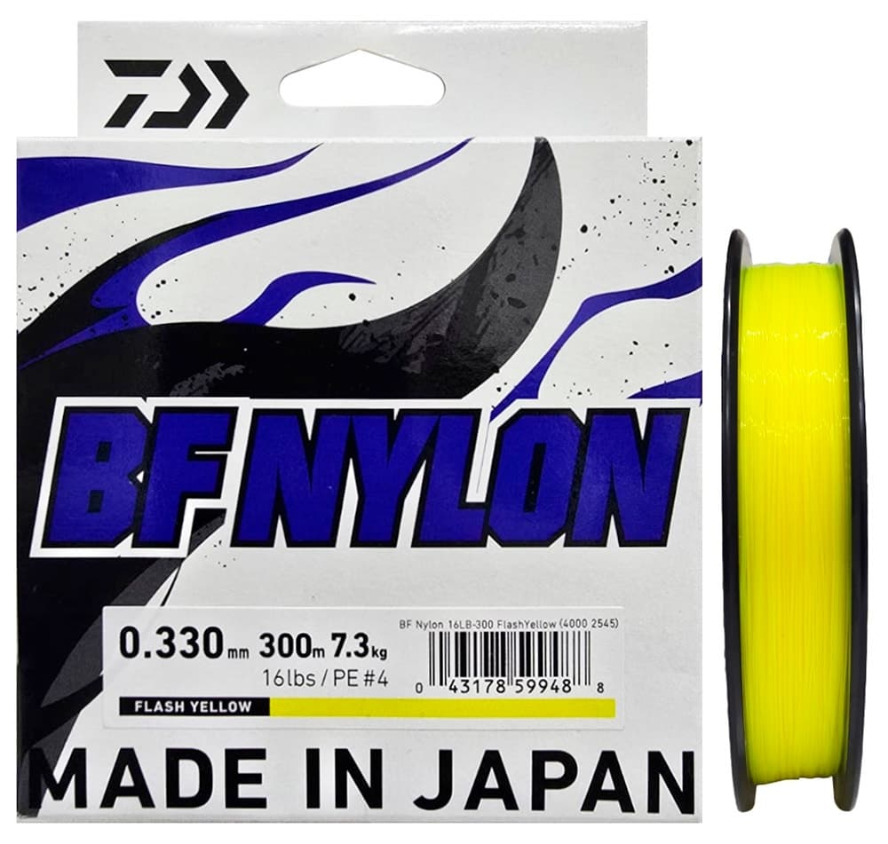Linha de Nylon Blue Fish Monofilamento 0.330Mm 16LB 300M
