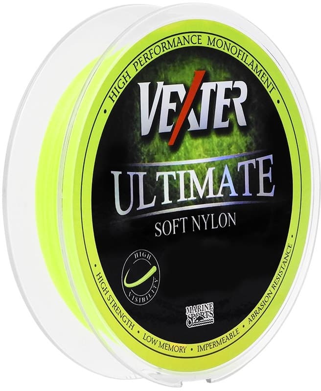 Linha Monofilamento Marine Sports Vexter Ultimate 0.40Mm 22.0Lbs 300M Amarela