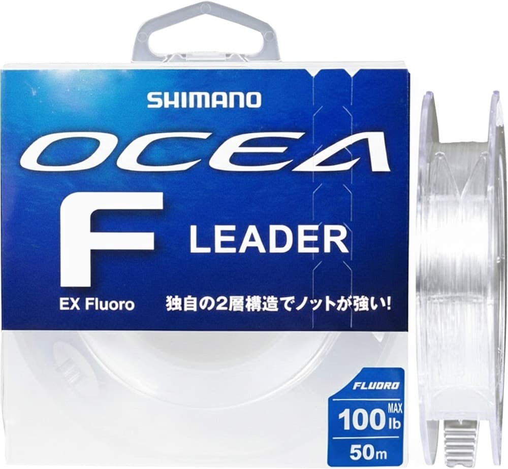 Linha Monofilamento Shimano Ocean F Ex Fluoro Leader 100LB 50M