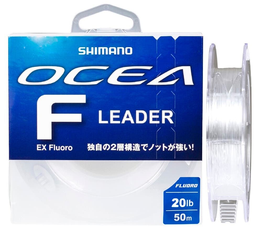 Linha de Monofilamento Shimano Ocean F Ex Fluoro Leader 20LB 50M