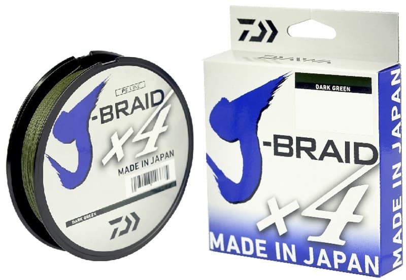 Linha Multifilamento Daiwa J-Braid X4 0.33Mm 50LB 270M
