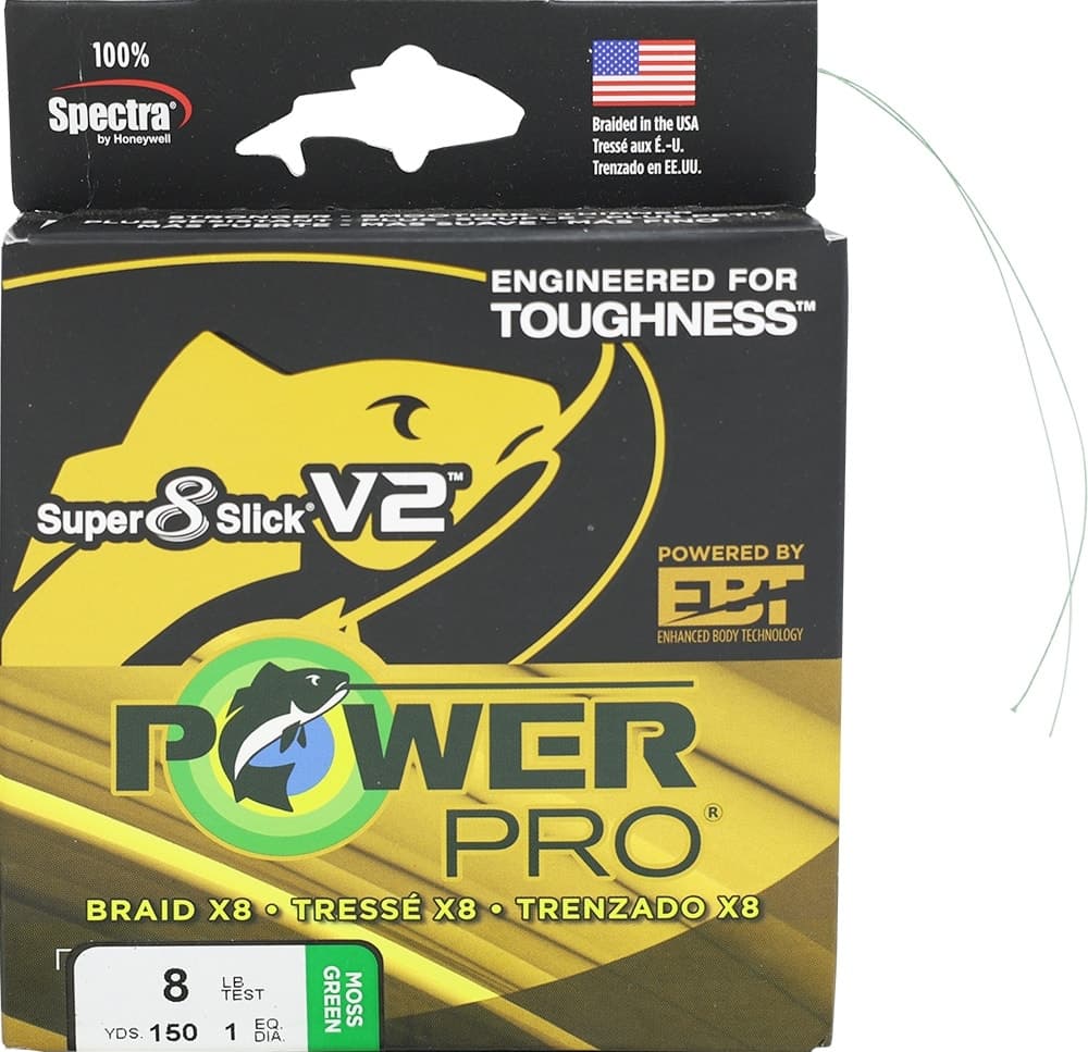 Linha Multifilamento Shimano Power Pro Super 8 Slick V2 8LB 4KG 0,13Mm 135M