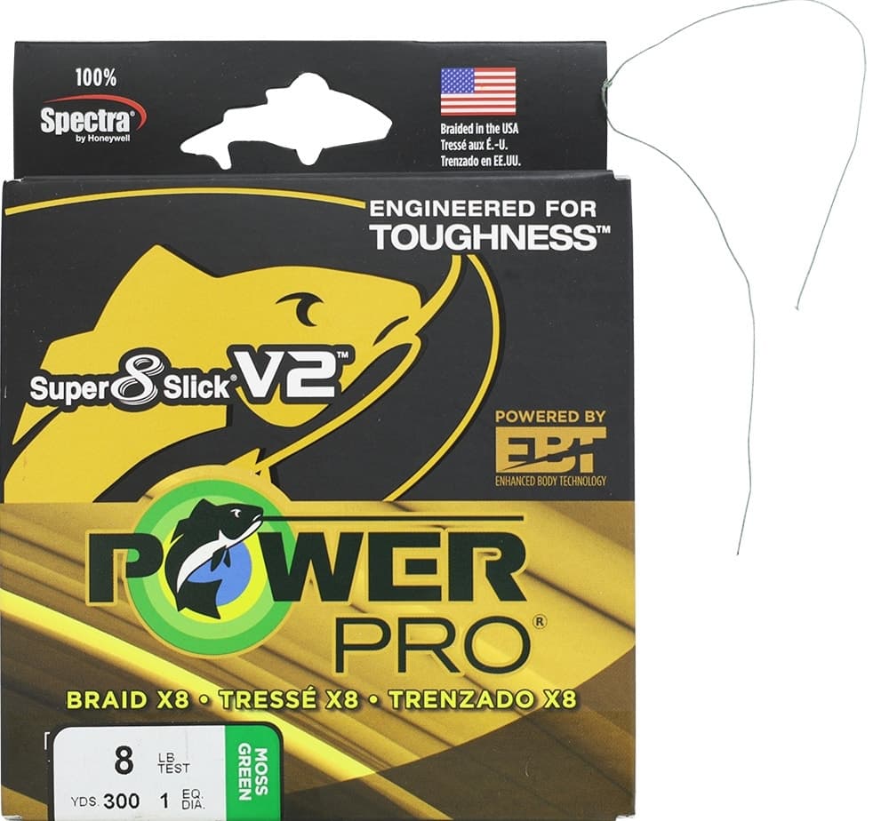 Linha Multifilamento Shimano Power Pro Super 8 Slick V2 8LB 4KG 0,13Mm 275M