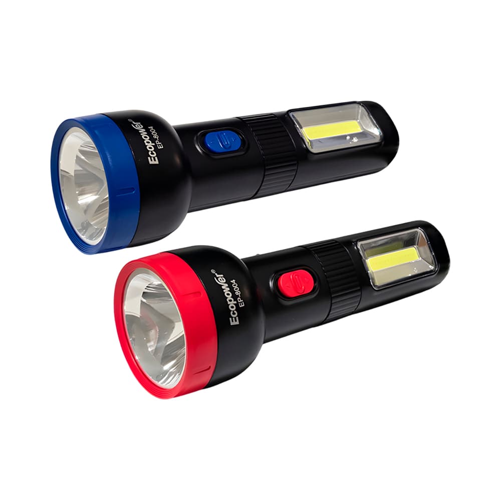 Lanterna LED Recarregável Ecopower Ep-8004 4V 2W/3W 110 Lúmens Bivolt