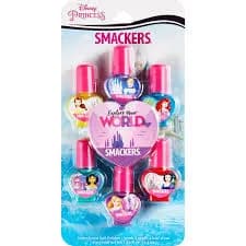 Coleção de Esmaltes Disney Princess Nail Collection 6 Peças Lip Smacker