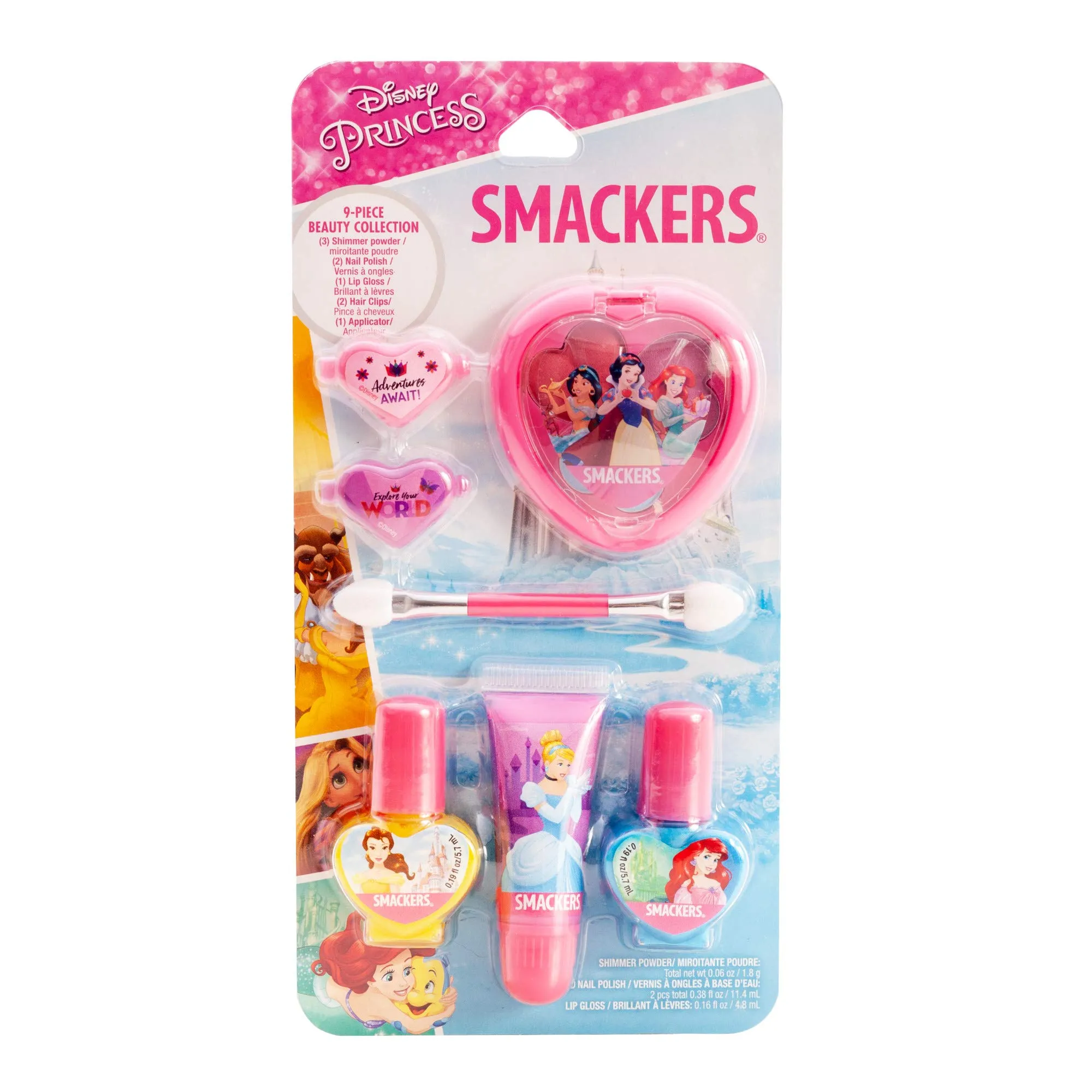 Conjunto de Maquiagem Lip Smacker Disney Princess Color Collection