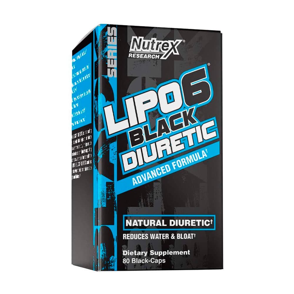 Suplemento Lipo 6 Black Diuretic Nutrex Advance Formula 80 Cápsulas