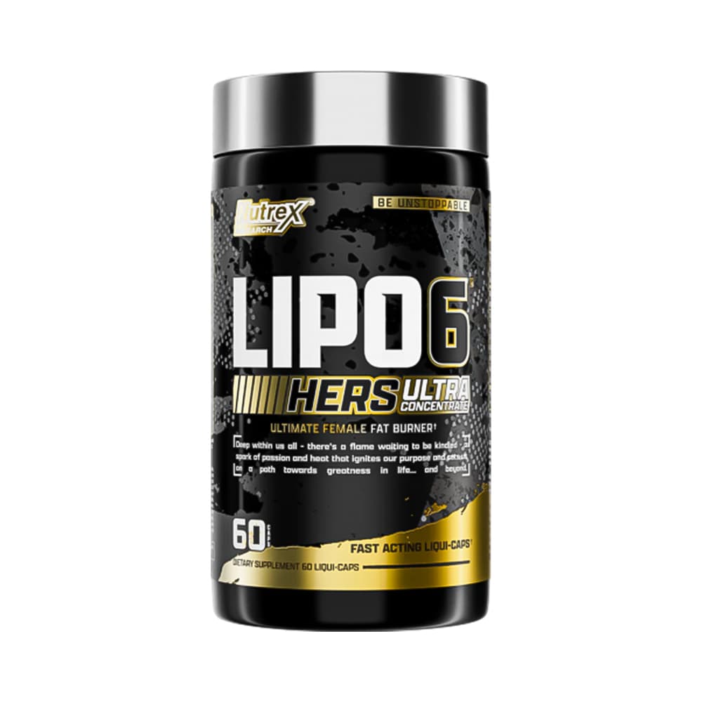 Suplemento Nutrex Lipo 6 Black Hers Ultra Concentrado 60 Cápsulas