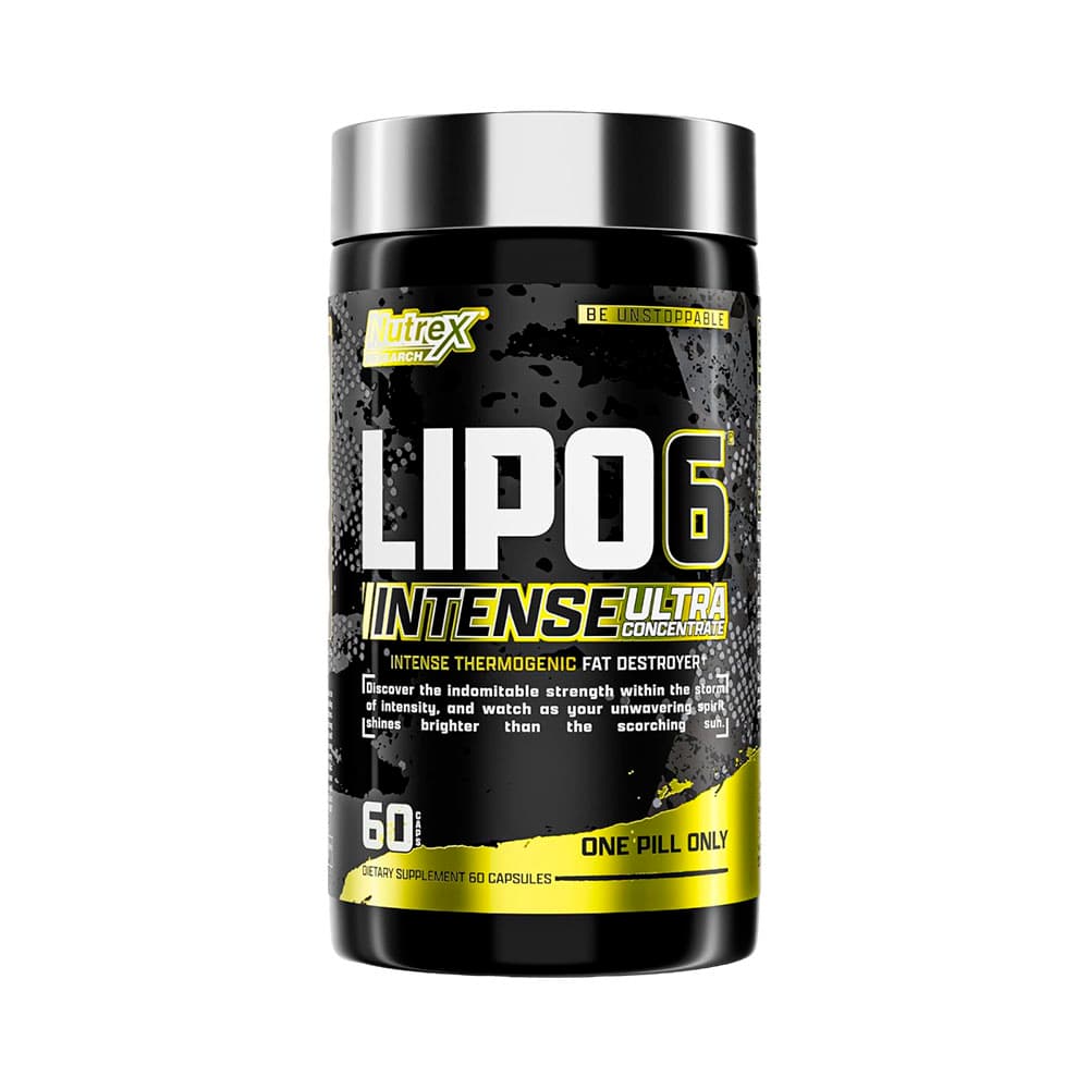 Cápsulas Nutrex Lipo 6 Preto Intense Ultra Concentrate 60