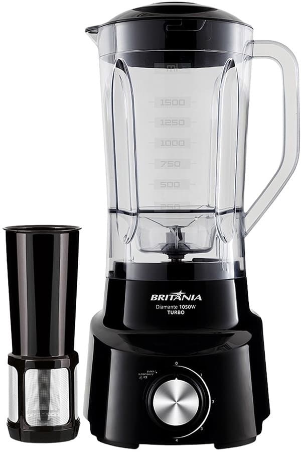 Liquidificador Britania Diamante 800 4 Velocidades 2,6L 1050W 220V/60Hz