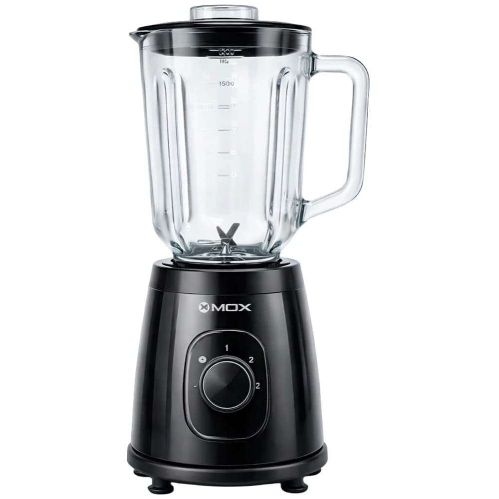Liquidificador de Vidro Mox Mo-Lc63 450W 1.5L 220V Preto