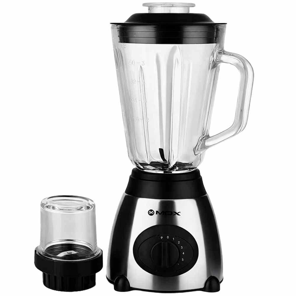 Liquidificador de Vidro Mox Mo-Lc64 500W 1.5L 220V Preto