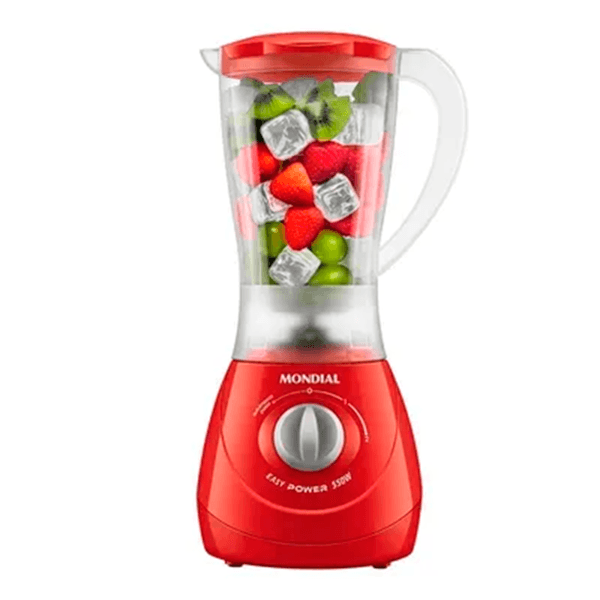 Liquidificador Mondial L-550-R Easy Power 550W/2VEL 220V 50/60Hz Vermelho