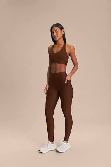 Legging Live Feminino Pocket Hydefit P1683 Chocolate Tam. Xl