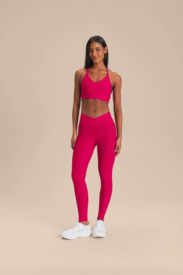 Legging Live Feminina V Tex Green 61947 Rosa Tam. M