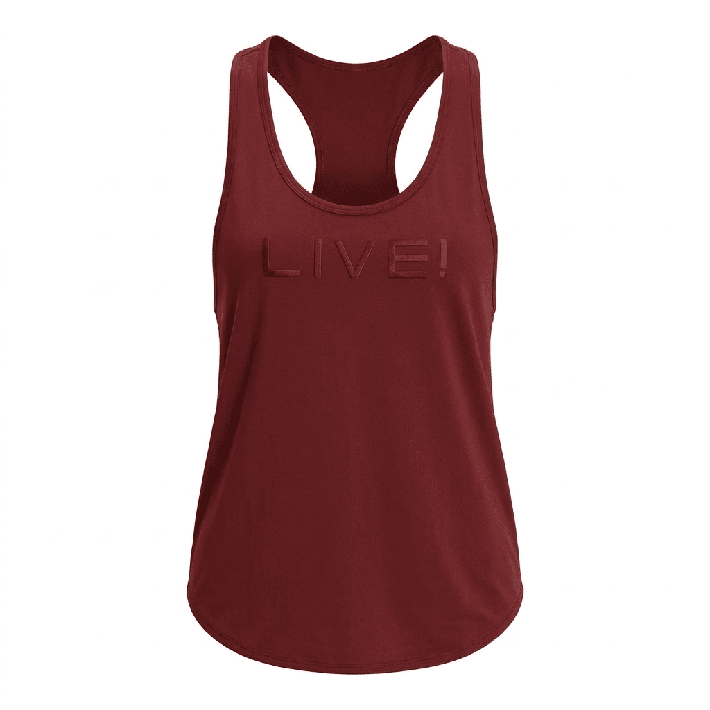 Regata Live Comfort Feminina Vm74 Risk Vermelho Tamanho S