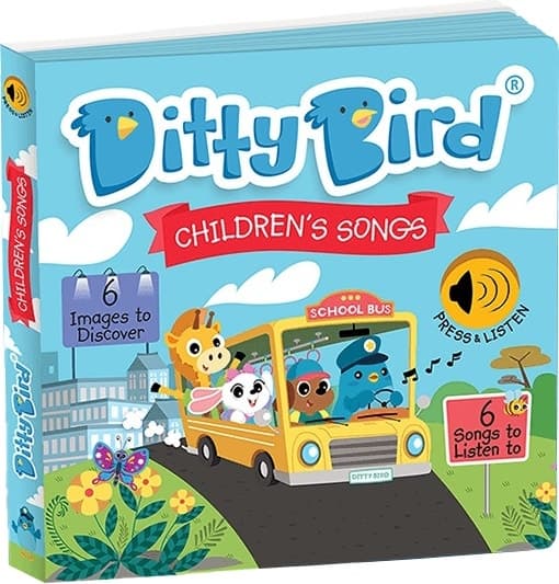 Livro Musical Ditty Bird Children's Songs