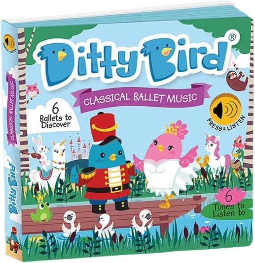 Livro Musical Ditty Bird Classical Ballet Music