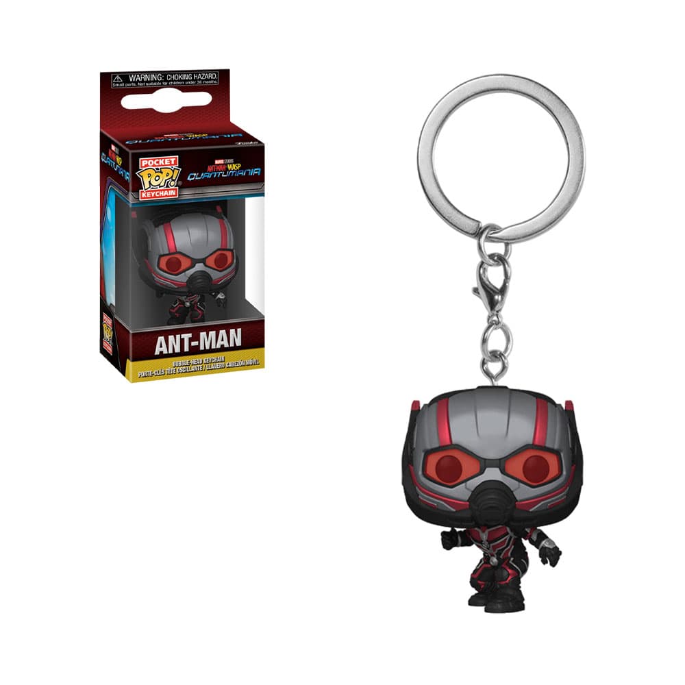 Chaveiro Funko Pop Marvel Ant-Man Wasp Quantumania Ant-Man