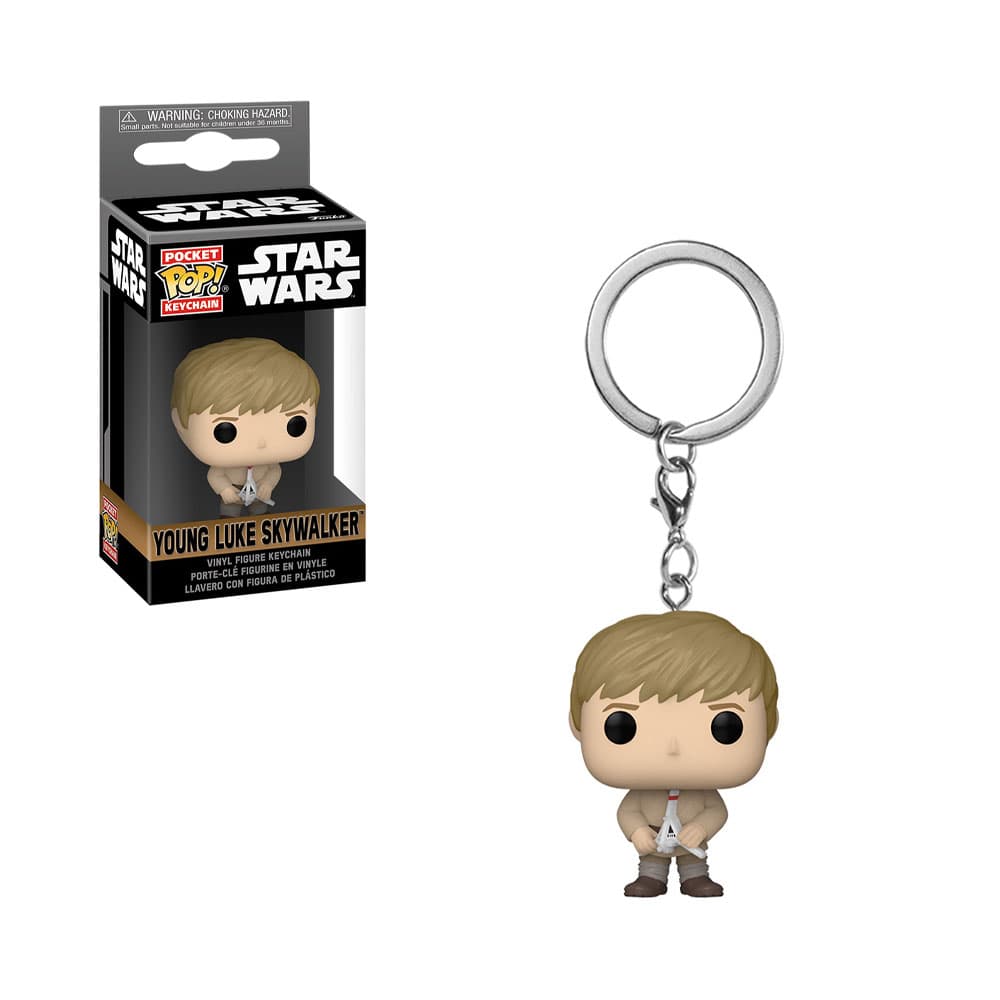 Chaveiro Funko Pop Star Wars Young Luke