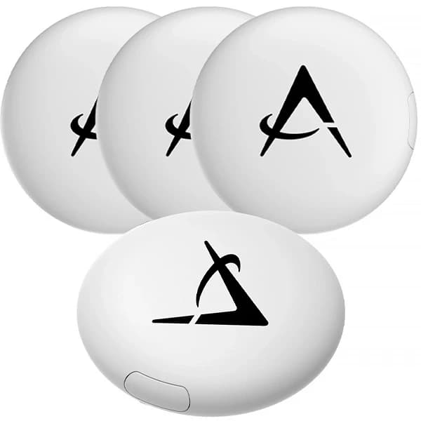 Localizador Audisat Smart Tag Pack 4 Bluetooth - Branco