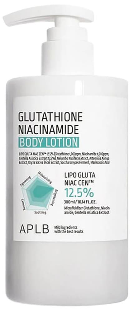 Loção Corporal Aplb Glutathione Niacimide 12.5% - 300mL