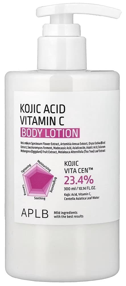 Loção Corporal Aplb Ácido Kójico Vitamina C 23.4% - 300mL