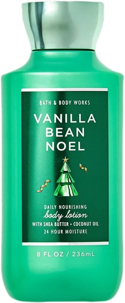 Loção Corporal Bath & Body Works Vanilla Bean Noel - 236mL