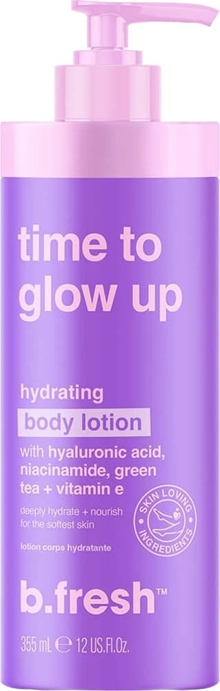 Loção Corporal B.fresh Time To Glow Up Hidratante - 355mL