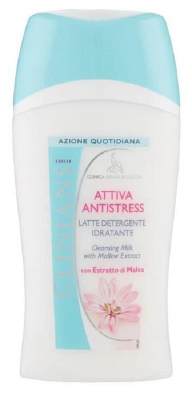 Loção Demaquilante Clinians Attiva Antistress com Extrato de Malva 200 Ml