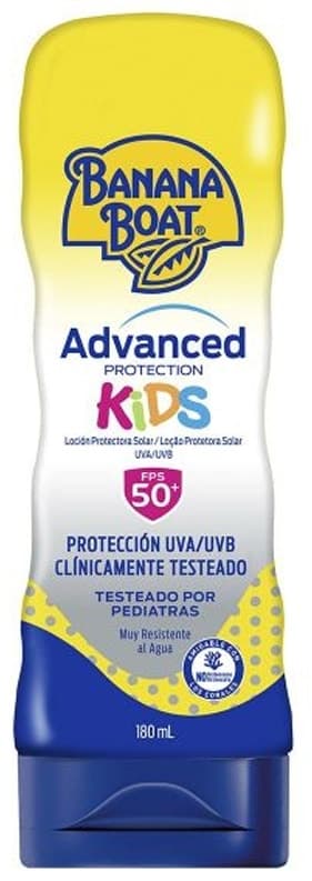 Loção Protetora Solar Banana Boat Kids Advanced Spf50 - 180mL