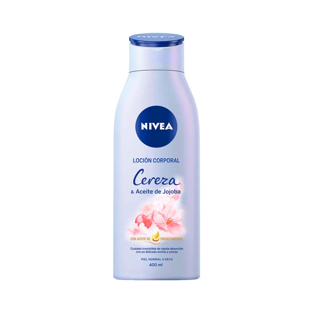 Loção Corporal Nivea Cereja e Óleo de Jojoba 400ml