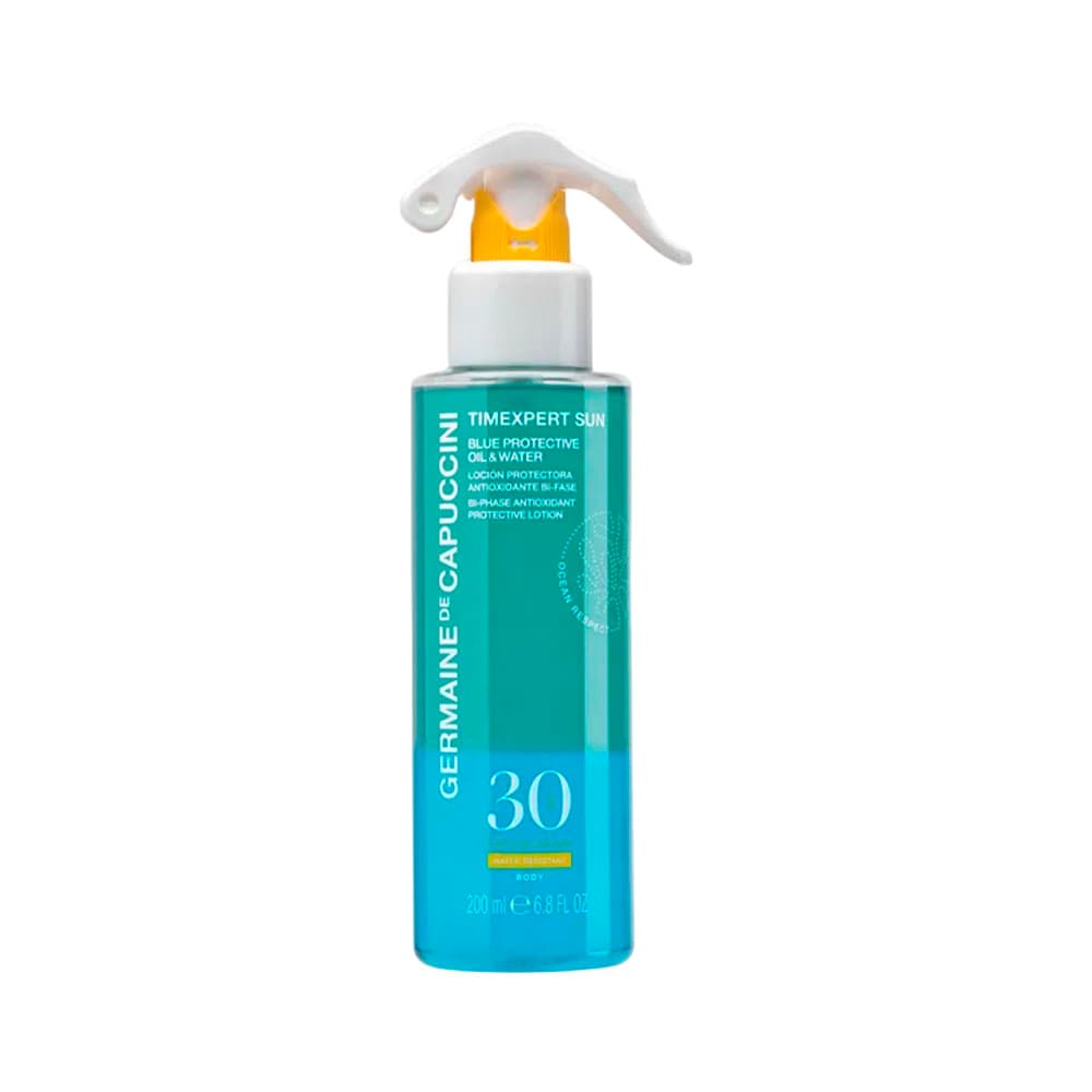 Loção Germaine de Capuccini Blue Protective Oil & Water FPS 30 200ml