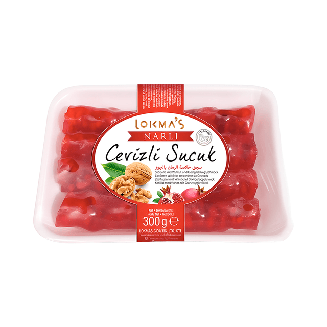 Lokmas Delícia de Noz com Romã 300G