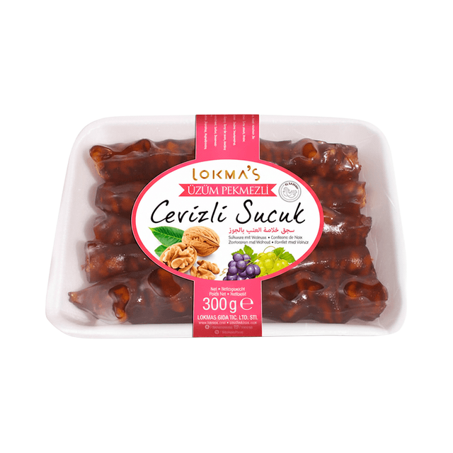 Lokmas Delícias de Noz com Uva 300G