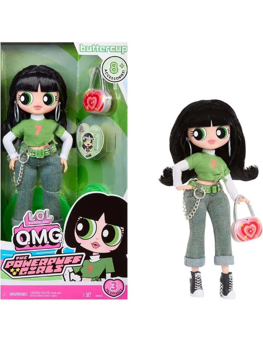 Boneca Lol Surprise Omg Powerpuff Buttercup