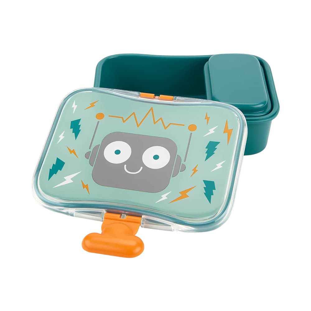 Lancheira Skip Hop Spark Style Lunch Kit Robot 700ml 4 Peças