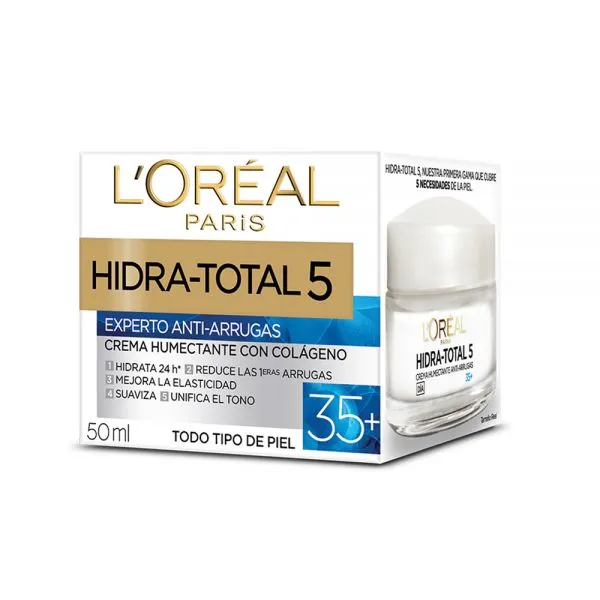L'Oréal Creme Hidratante Facial Anti-rugas Hidra-Total5 50ml