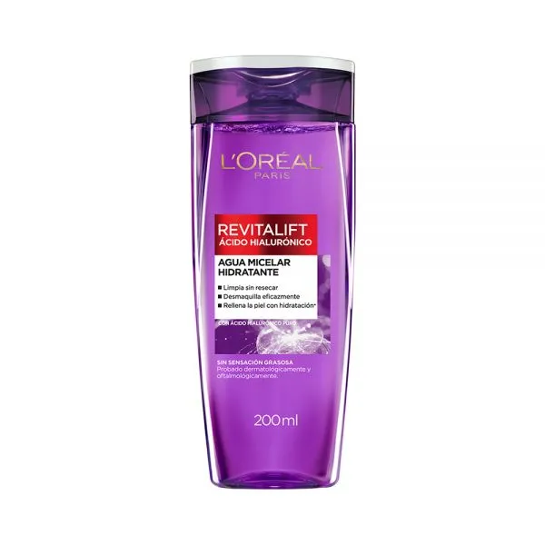 L'Oréal Água Micelar Ácido Hialurônico 200ml