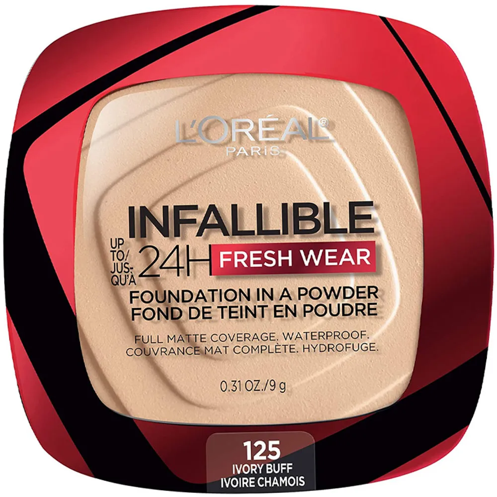 Base Em Pó L'Oréal Infallible 24HR Ivory 125