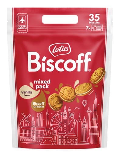 Biscoitos Lotus Biscoff Mixed Travel Edition 350GR