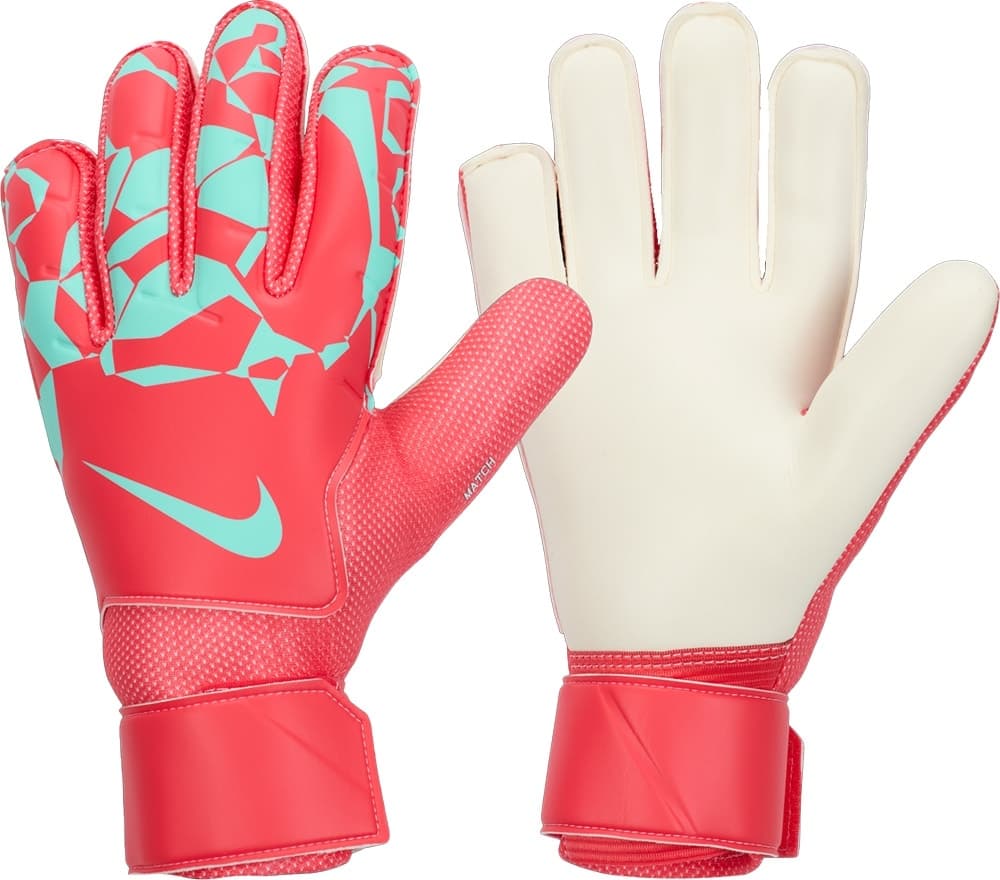 Luva de Goleiro Nike Gk Match Hq0257 850 - Coral/Turquesa