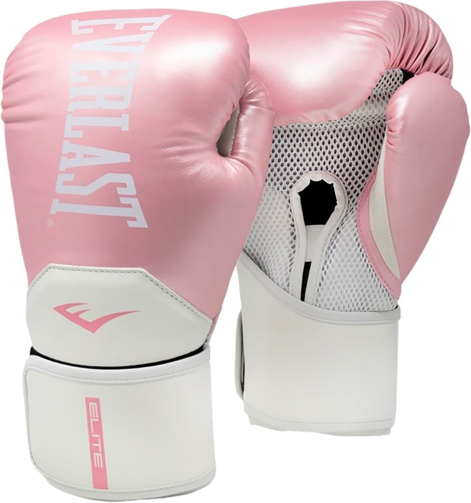 Luva de Treinamento Everlast Elite 2 P00SM3196 - Rosa/Branco (1 Par)