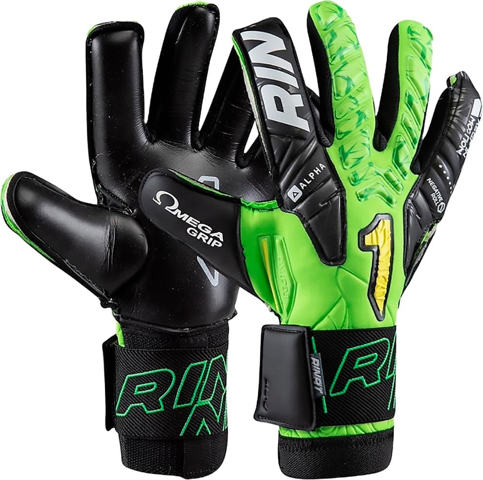 Luva para Goleiro Rinat Egotiko Vengador Alpha Ad - Verde/Preto