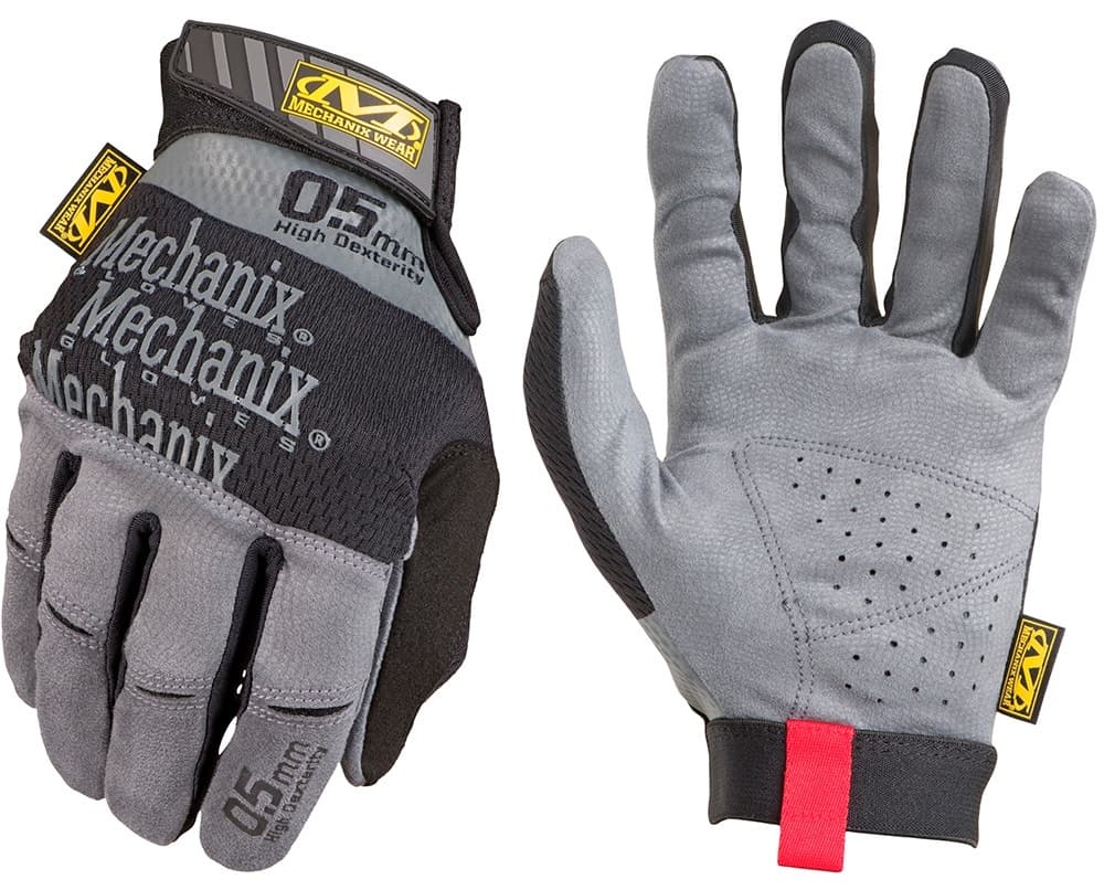 Luva Tática Mechanix 0.5Mm Msd-05-008 Cinza/Preto