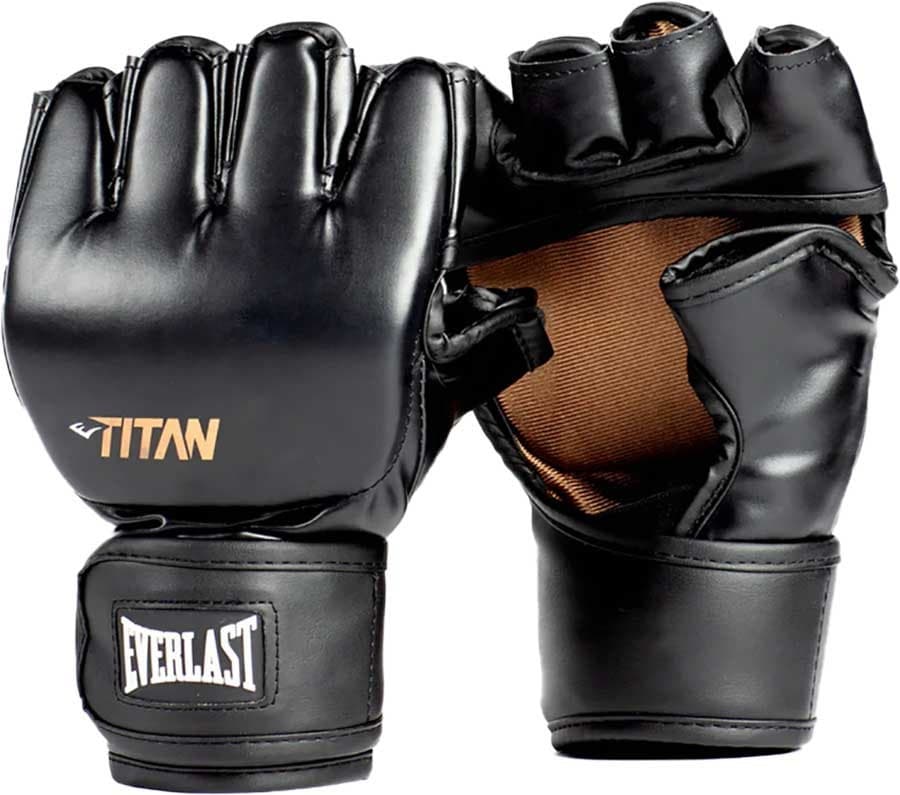 Luvas de Mma Titan Everlast Preto