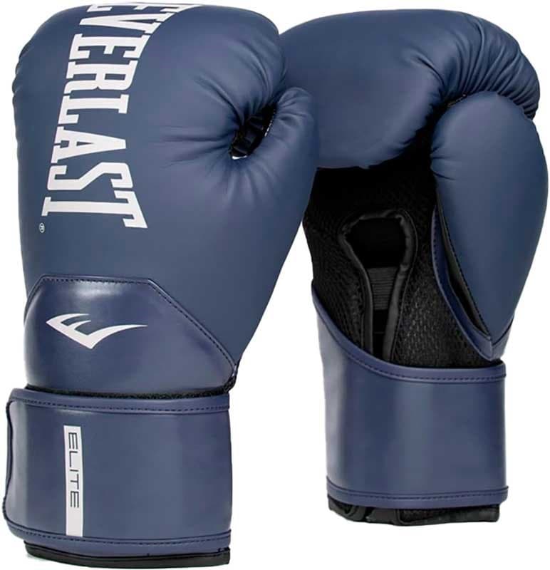 Luvas de Treinamento de Boxe Everlast Elite P00003288 - Azul Marinho (16 Onças)