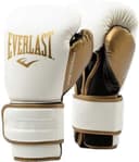 Anúncio: Luvas de Treinamento de Boxe Everlast Powerlock 2 P00003050 - White/Gold (14onças)