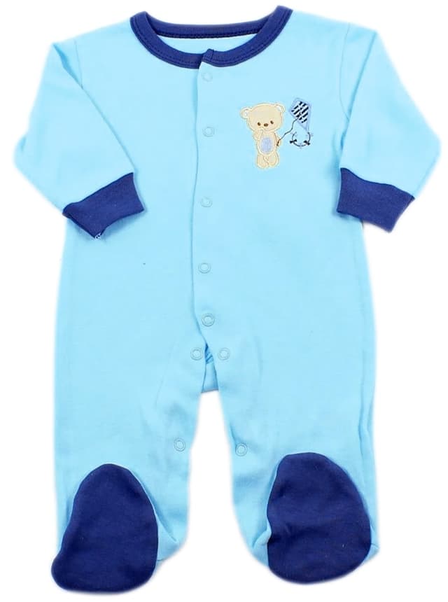 Macacão para Bebê Everfit 11969S Azul Céu - Masculino